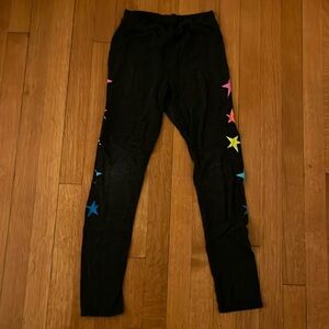 Chaser girls leggings with star print